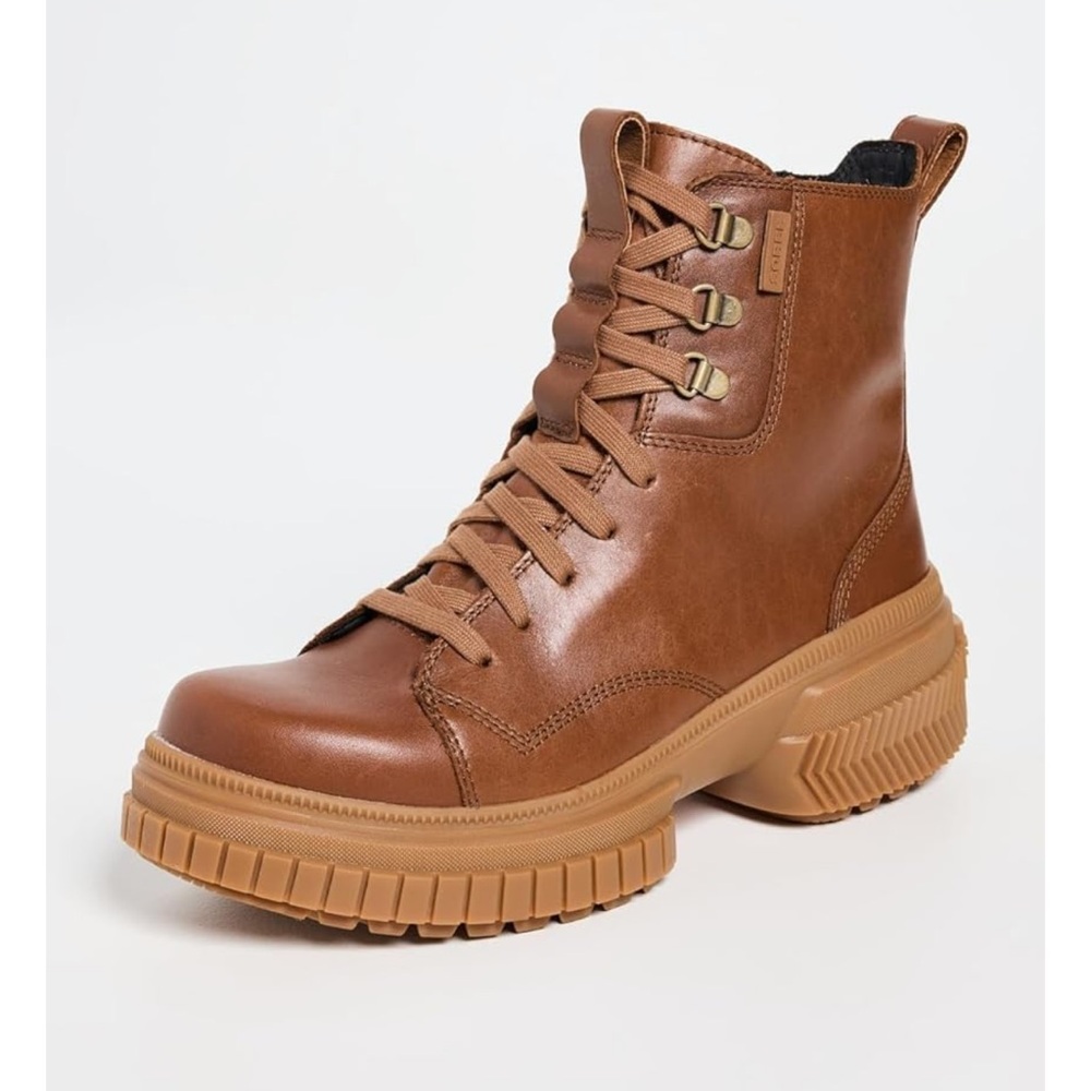 Sorel ONA AVE™ Boot Waterproof Lace Leather Boots Hiking Booties Outdoors 10 NWT